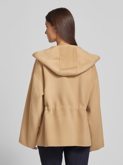 Weekend Max Mara Jack van lanawol met capuchon, model 'GENNAIO' Camel - 5