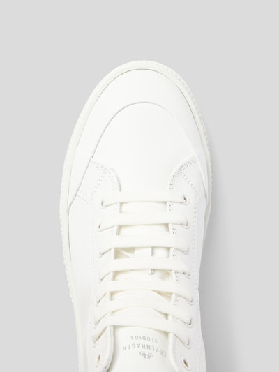 Copenhagen High-Top-Sneaker mit Label-Print Weiss 5