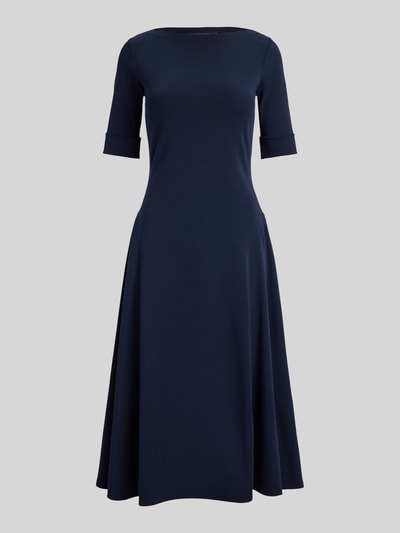 Lauren Ralph Lauren Regular Fit Jersey-Kleid aus Baumwoll-Mix Modell 'MUNZIE' Dunkelblau 2