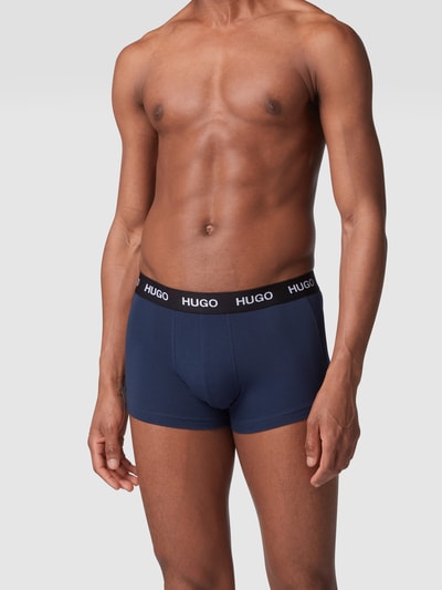 HUGO Trunks mit Stretch-Anteil im 3er-Pack  Marine 1