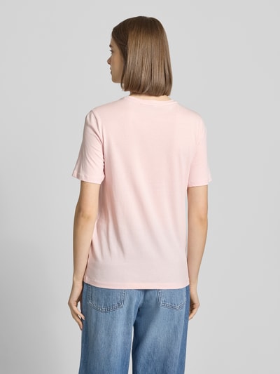 ONLY Regular Fit T-Shirt aus reiner Baumwolle Modell 'KITA' Hellrosa 5