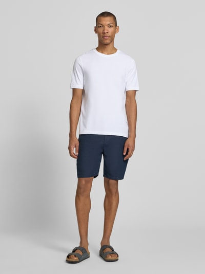 CINQUE Regular Fit T-Shirt mit Rundhalsausschnitt Modell 'Lao' Weiss 1