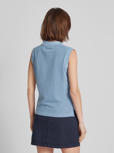 Tommy Hilfiger Top mit Label-Detail Rauchblau 5