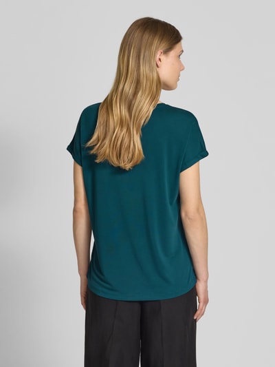 Christian Berg Woman T-shirt met geribde ronde hals Donkergroen - 5