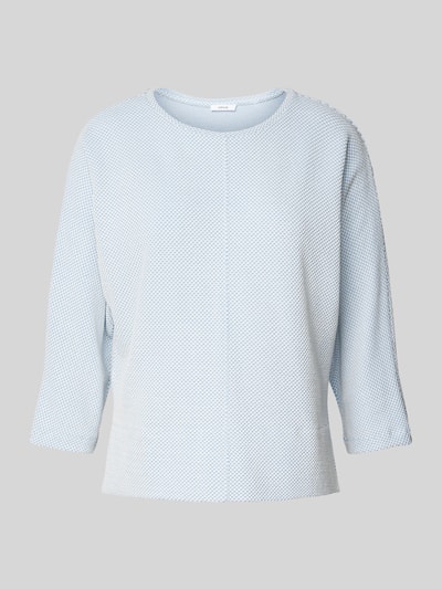 OPUS Sweatshirt mit 3/4-Ärmel Modell 'Serera' Blau 2