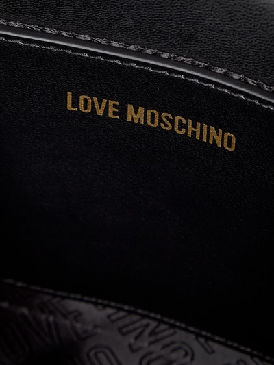 Love Moschino Crossbody Bag mit Logo-Applikation  Gold 4