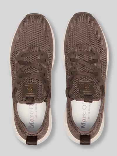 Marc O'Polo Sneakersy o niskim kroju z naszywką z logo Ciemnobrązowy 3