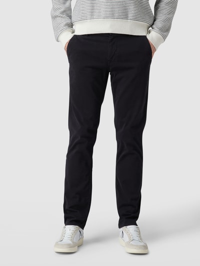 BOSS Orange Slim Fit Chino mit Stretch-Anteil Black 4