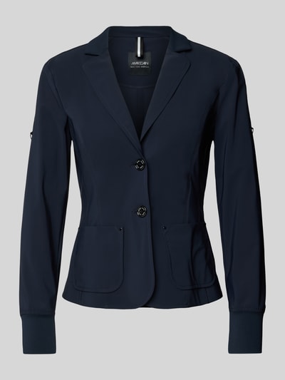 Marc Cain Blazer met steekzakken Marineblauw - 2