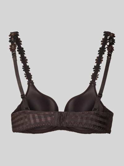 Marie Jo BH in Herzform mit Hakenverschluss Modell 'AVERO' Dunkelbraun 3