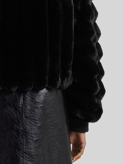 HUGO Regular fit jack met tunnelkoord in de taille  Zwart - 6