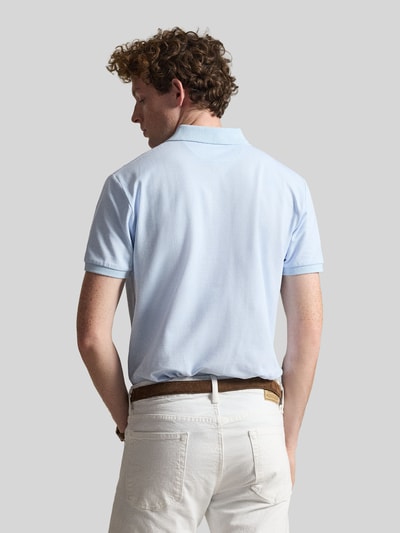 Polo Ralph Lauren Regular Fit Poloshirt aus Baumwoll-Mix Bleu 5
