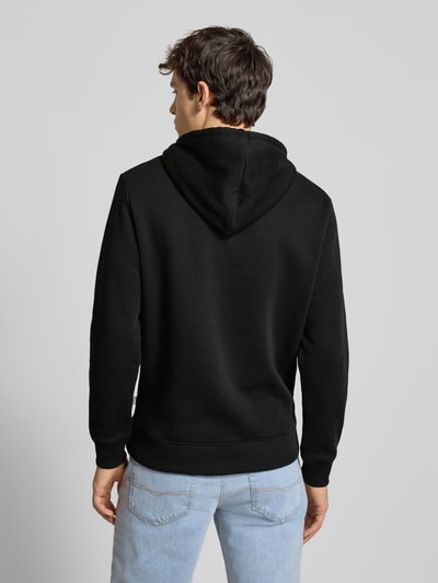 Pepe Jeans Regular fit hoodie van katoenmix, model 'GRIFFIN' Zwart - 5