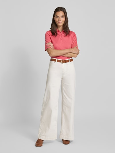 Christian Berg Woman Poloshirt met korte knoopsluiting Roze - 1