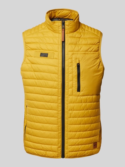 camel active Bodywarmer met labelpatch Geel - 2