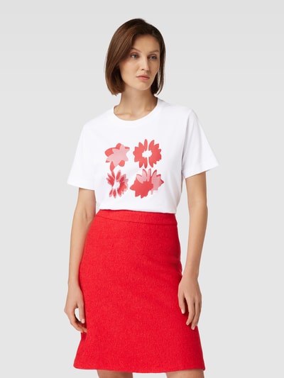 Esprit T-Shirt mit floralem Print Offwhite 4