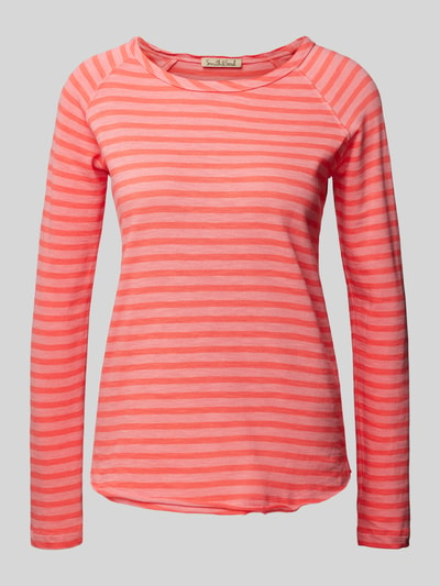 Smith and Soul Longsleeve mit Streifenmuster Pink 2