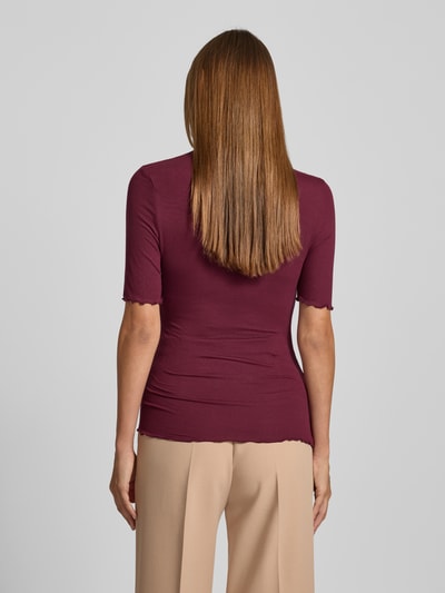 Rich & Royal T-shirt met 1/2-mouwen Bordeaux - 5