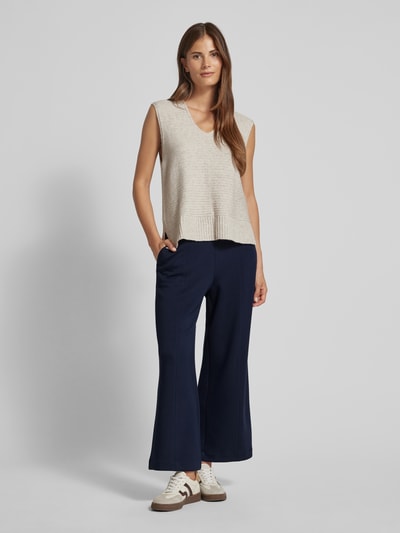 Tom Tailor Wide Fit Culotte mit Trennnähten Dunkelblau 1