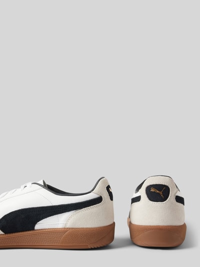 Puma Sneaker aus Leder-Mix Modell 'Palermo' Weiss 2