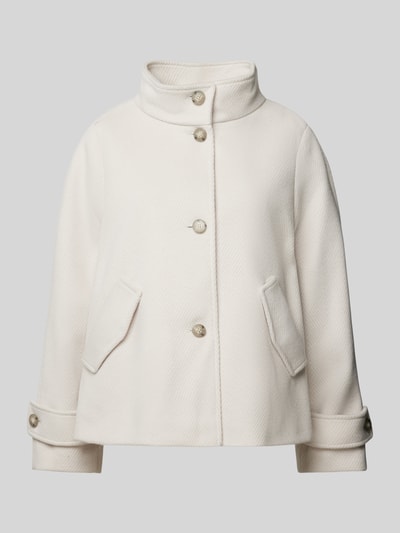 Cinque Jacke mit Stehkragen und Ärmelriegeln Modell 'JOLINO' Offwhite 2