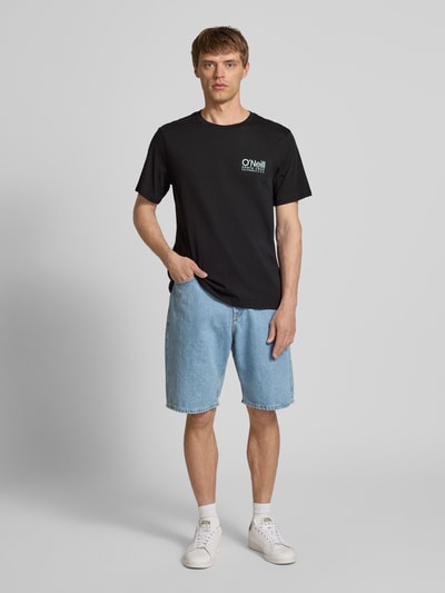 ONeill T-Shirt mit Logo-Print und Rundhalsausschnitt Black 1