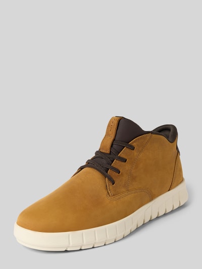 Geox Sneakers met labelpatch, model 'FLEXTRIDE PLUS' Lichtbruin - 1