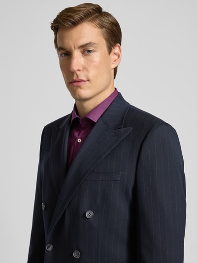 SELECTED HOMME Slim Fit Anzugsakko mit Viskose-Anteil Modell 'PETER' Marine 3