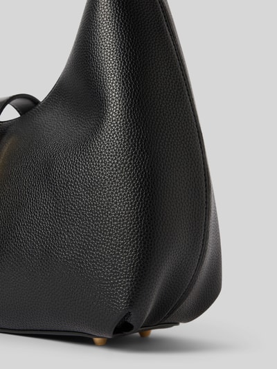 Steve Madden Shoulder Bag in Leder-Optik Modell 'Bovie' Black 3