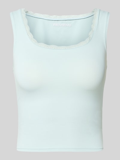 Review Tanktop mit U-Ausschnitt Bleu 2