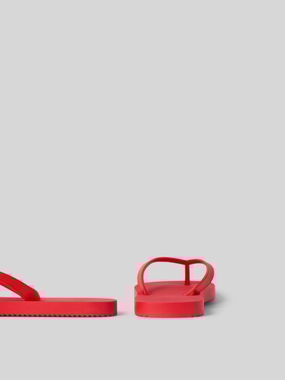 Diesel Zehentrenner mit Label-Detail Rot 3