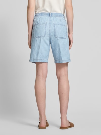 Brax Shorts mit elastischem Bund und Tunnelzug Modell 'MAINE' Hellblau 5