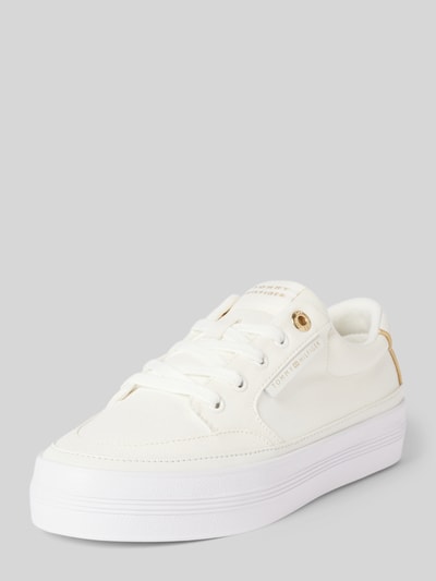 Tommy Hilfiger Sneaker mit Schnürverschluss Offwhite 1