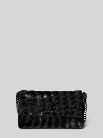 Guess Schoudertas met strass-steentjes, model 'ZALINA' Zwart - 2