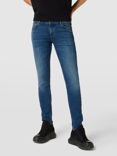 Marc O'Polo Jeans mit Label-Patch Modell 'Alby' Blau 4