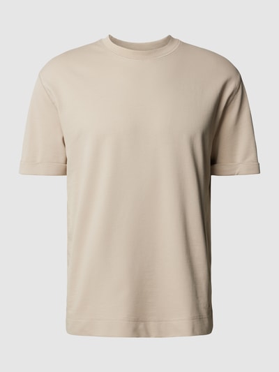 Windsor T-shirt met ronde hals, model 'Sevo' Beige - 2