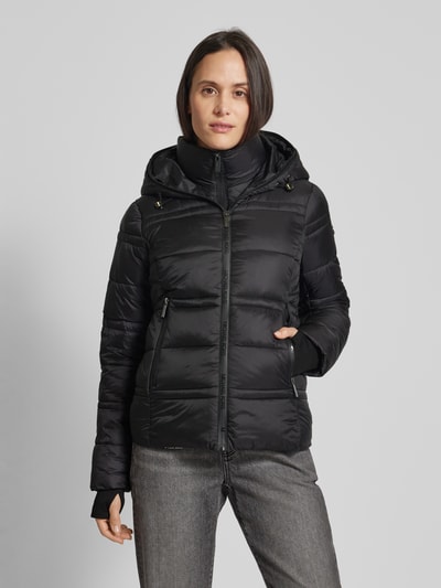 MICHAEL Michael Kors Steppjacke mit Reißverschlusstaschen Modell 'PACKABLE WITH BIB' Black 4