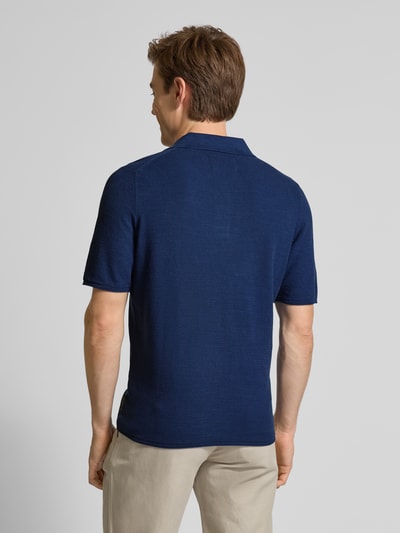 Marc O'Polo Regular fit poloshirt van puur katoen Koningsblauw - 5