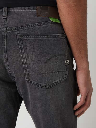 G-Star Raw Relaxed straight fit jeans van biologisch katoen, model 'Type 49' Antraciet - 3