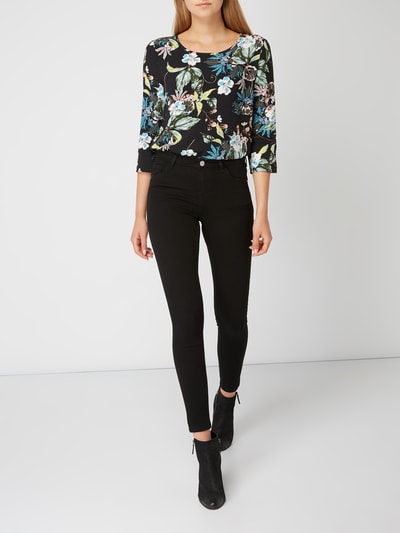 REVIEW High Waist Skinny Fit 5-Pocket-Jeans  Schwarz 1