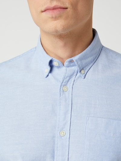 Jack & Jones Slim Fit Freizeithemd aus Oxford Hellblau 3