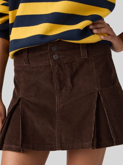 Levi's® Nauwsluitende minirok van puur katoen Chocoladebruin - 3