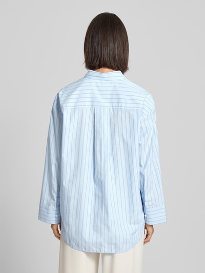 Tommy Hilfiger Oversized overhemdblouse van puur katoen Lichtblauw - 5