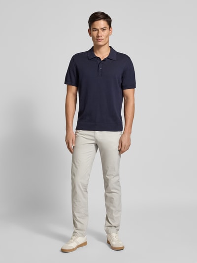 Brax Spodnie z kieszeniami z tyłu model ‘Cadiz’ Beżowy 1