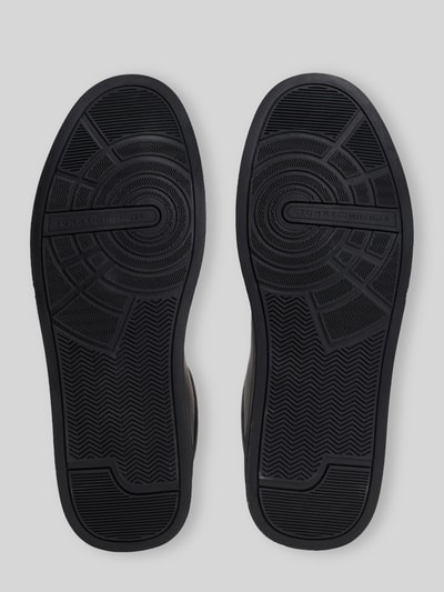 Tommy Hilfiger Sneaker aus Leder-Textil-Mix mit Label-Schriftzug Black 4