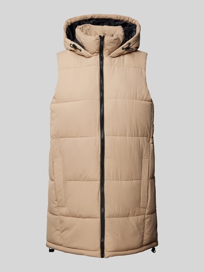 Noisy May Bodywarmer met opstaande kraag, model 'AURORA' Zand - 2