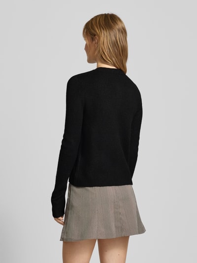 Pieces Regular fit gebreid jack met wol, model 'MALOU'  - 5