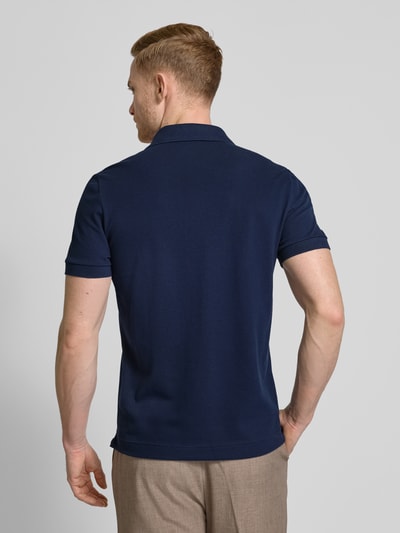 Lacoste Regular Fit Poloshirt mit Label-Patch Modell 'CORE PIQUE' Marine 5