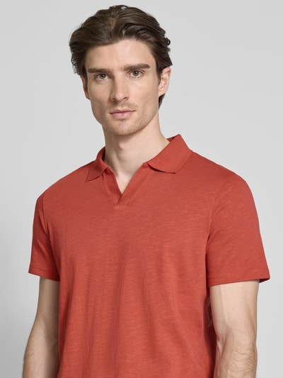 MCNEAL Poloshirt mit V-Ausschnitt Terra 3