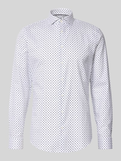 Jake*s Slim Fit Business-Hemd mit Haifischkragen Weiss 2